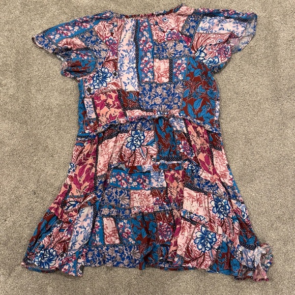 Anthropologie Robin Tiered Mini Dress Size 1X EUC - Picture 13 of 13